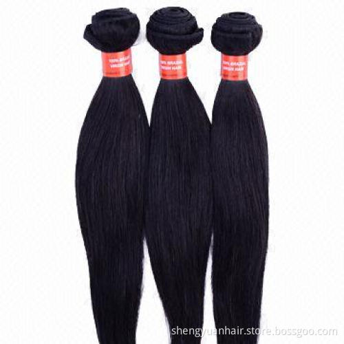 5A 100% Virgin Extension Brazilian Human Hair Weave